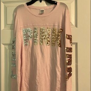 Pink Long Sleeve Shirt